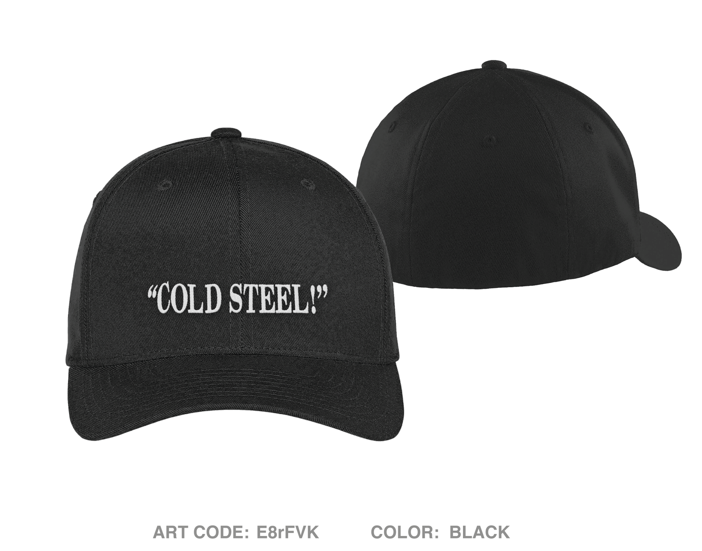 Bravo company 2|1 Infantry Embroidered Flexfit Cap - E8rFVK