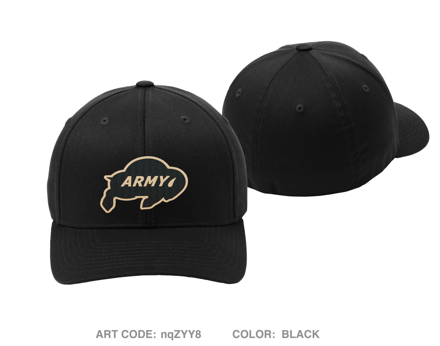 Golden Buffalo Battalion Embroidered Flexfit Cap - nqZYY8