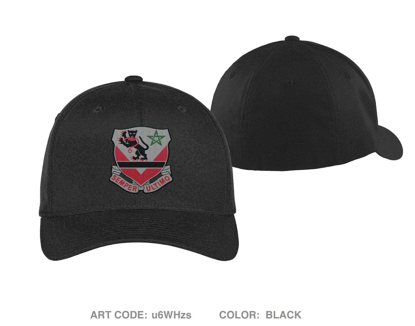16th Engineer Battalion, 1-1AD Embroidered Flexfit Cap - u6WHzs