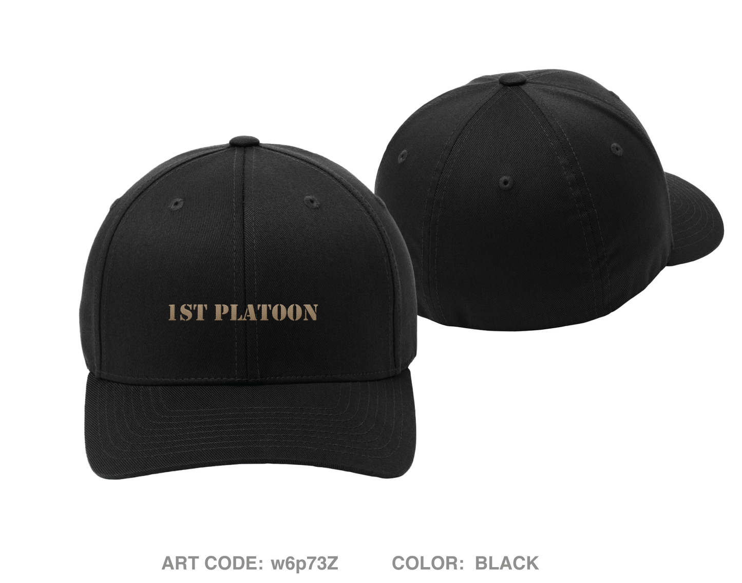 1st PLT Fundraising Collection Embroidered Flexfit Cap - w6p73Z