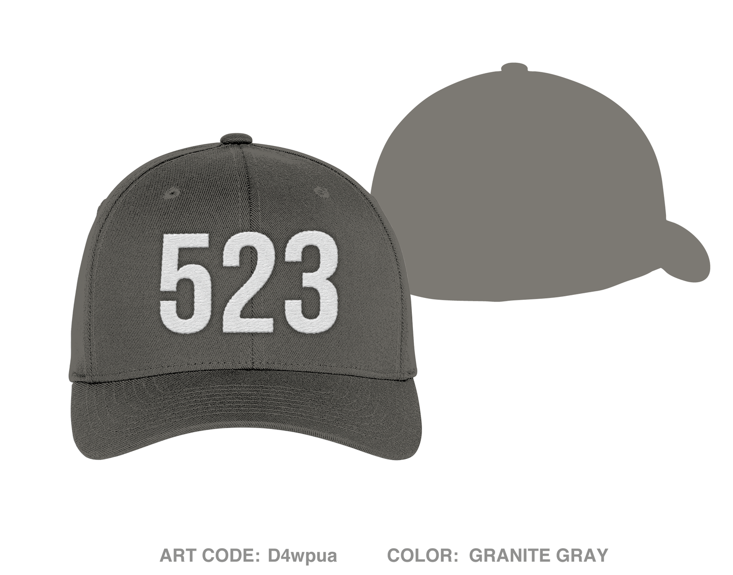 523rd ESC Embroidered Flexfit Cap - D4wpua