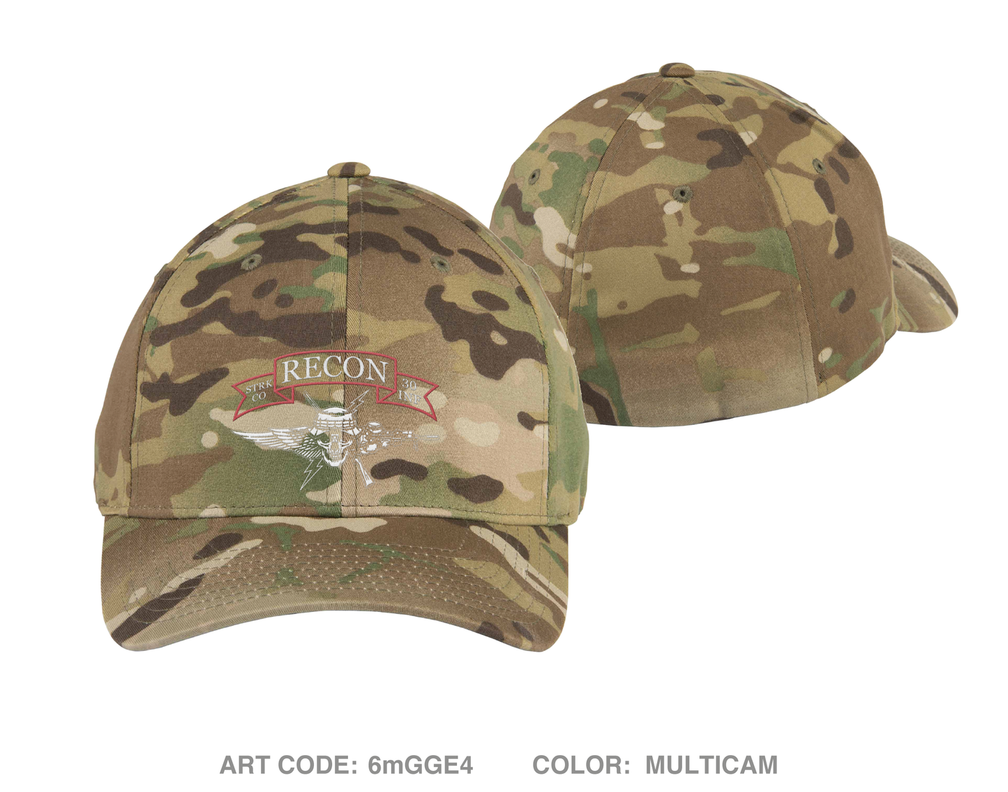 Scout PLT, 2-30 IN Embroidered Flexfit Cap - 6mGGE4