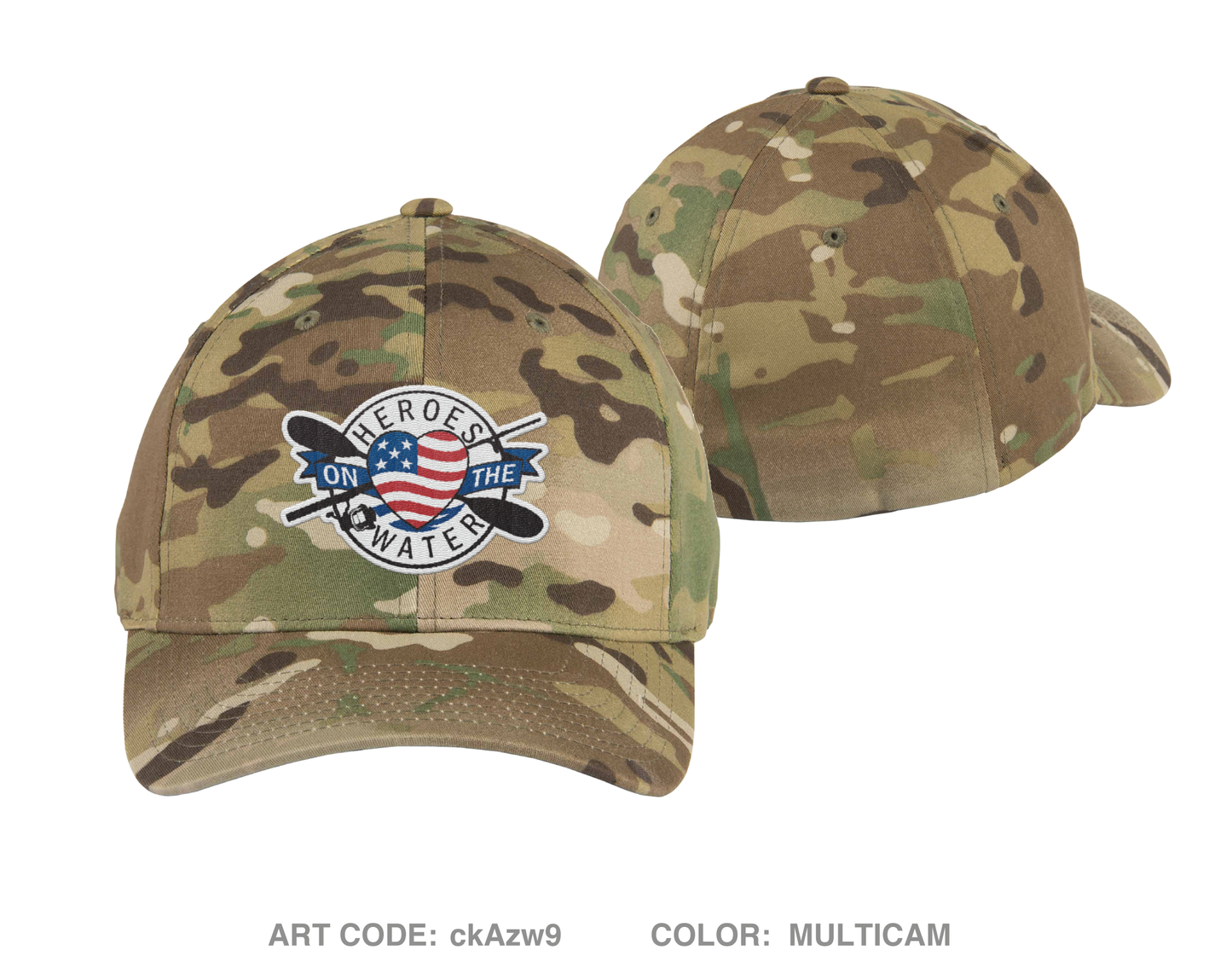 Heroes on the Water National Embroidered Flexfit Cap