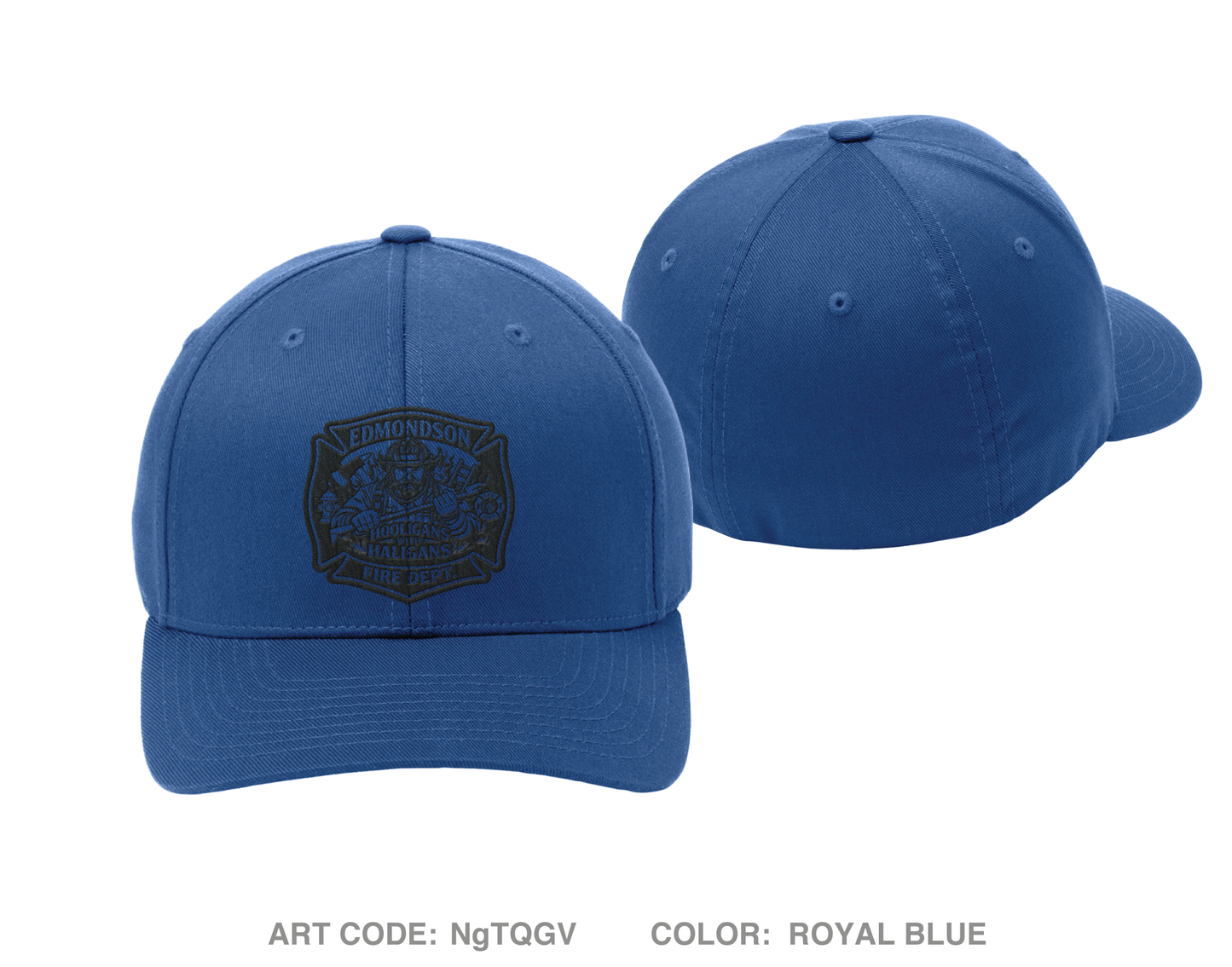 Edmondson Fire Department Fundraising Collection Embroidered Flexfit Cap - NgTQGV