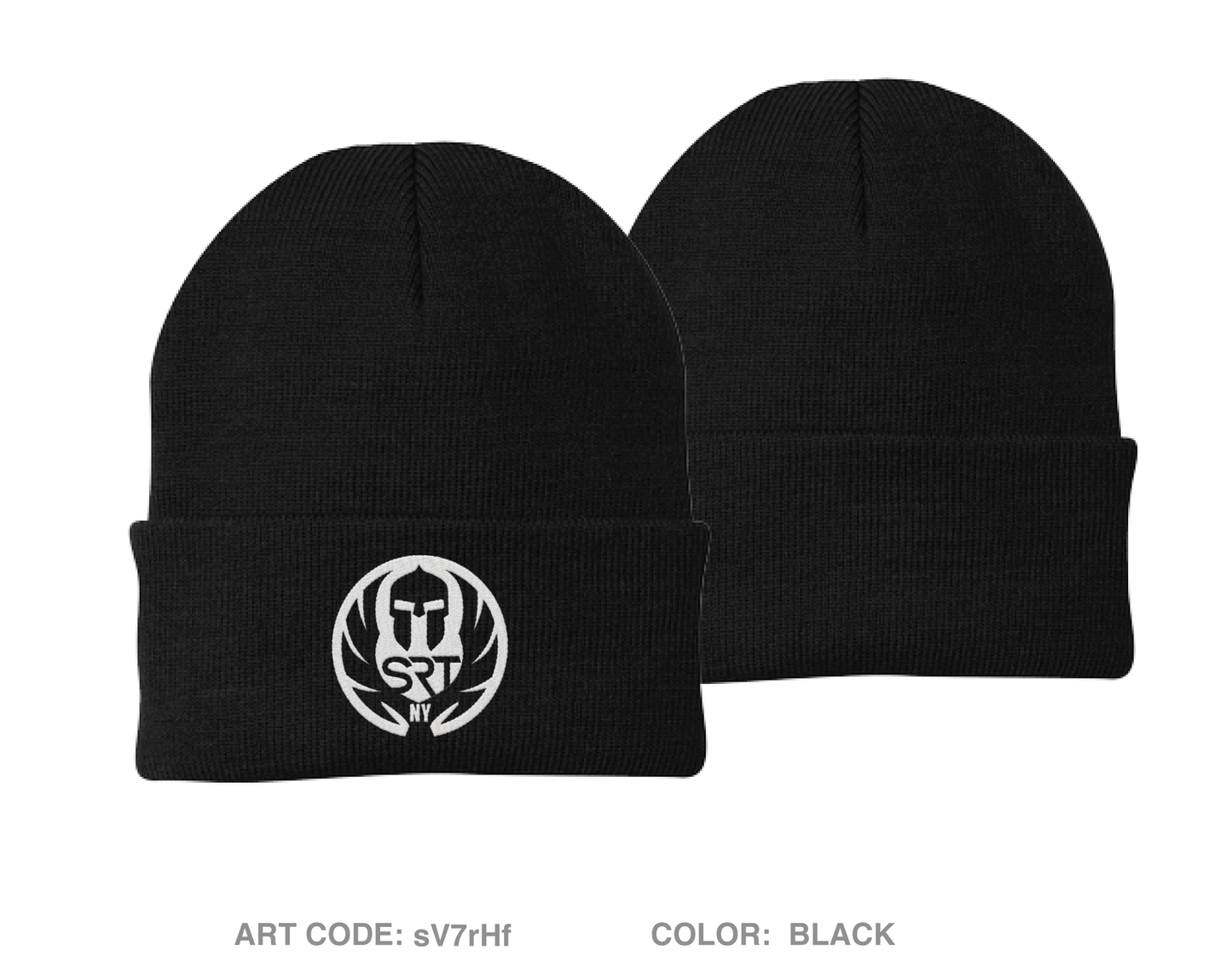 Northern Regional Special Response Team Embroidered Knit Beanie - sV7rHf