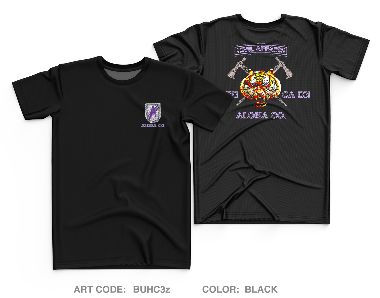 A Co 97th Civil Affairs BN Core Men's SS Performance Tee - BUHC3z