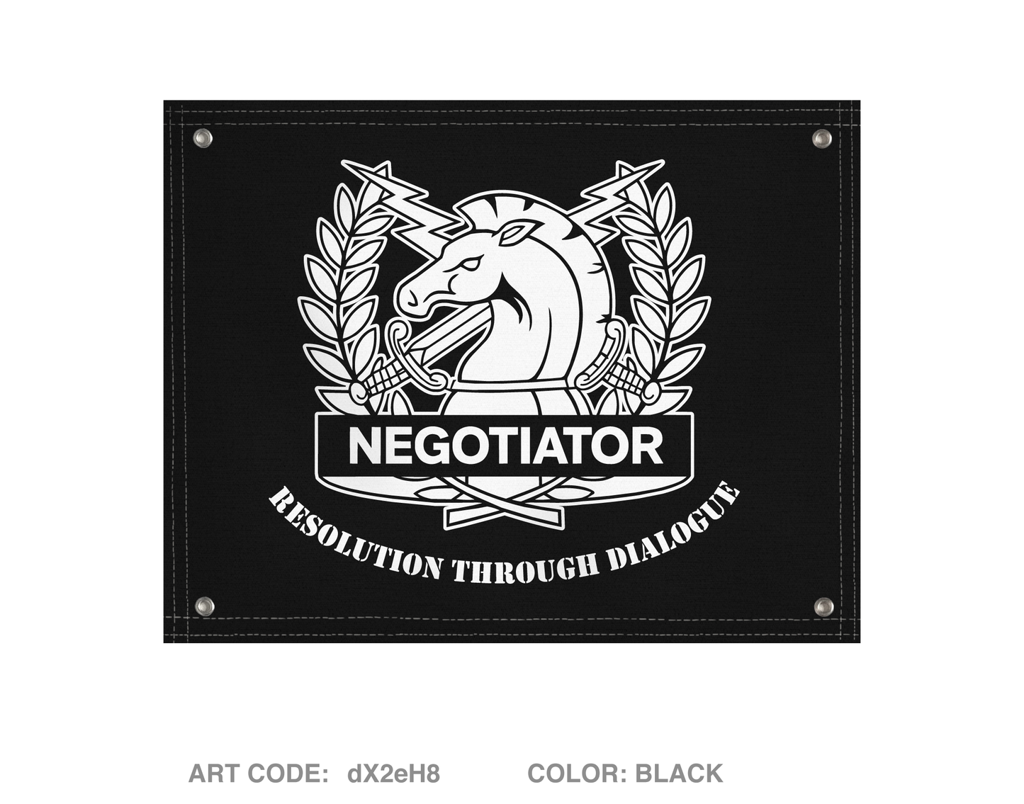 Sarasota County Hostage Negotiations Team Banner Flag - dX2eH8