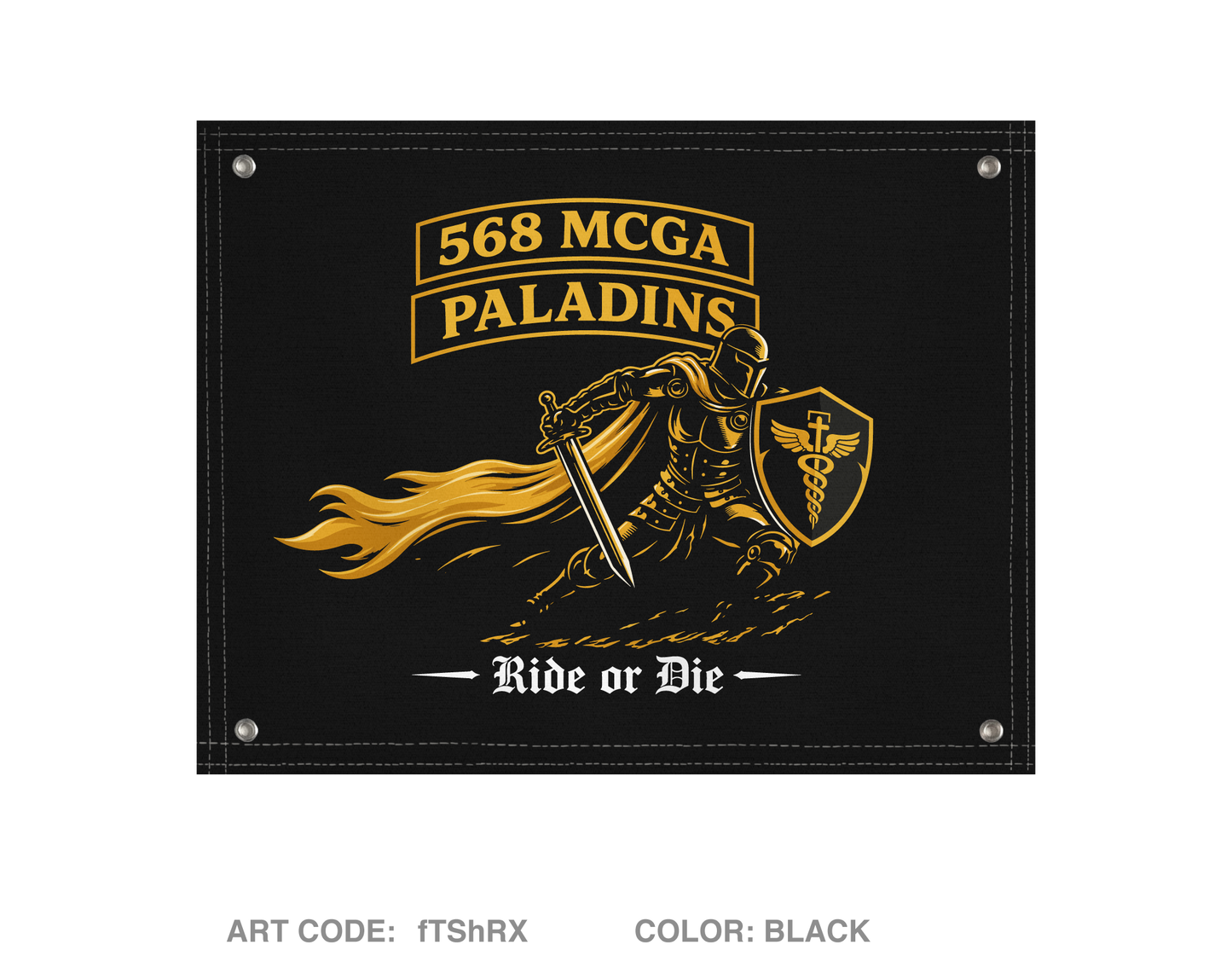 568 MCGA Paladins Banner Flag - fTShRX