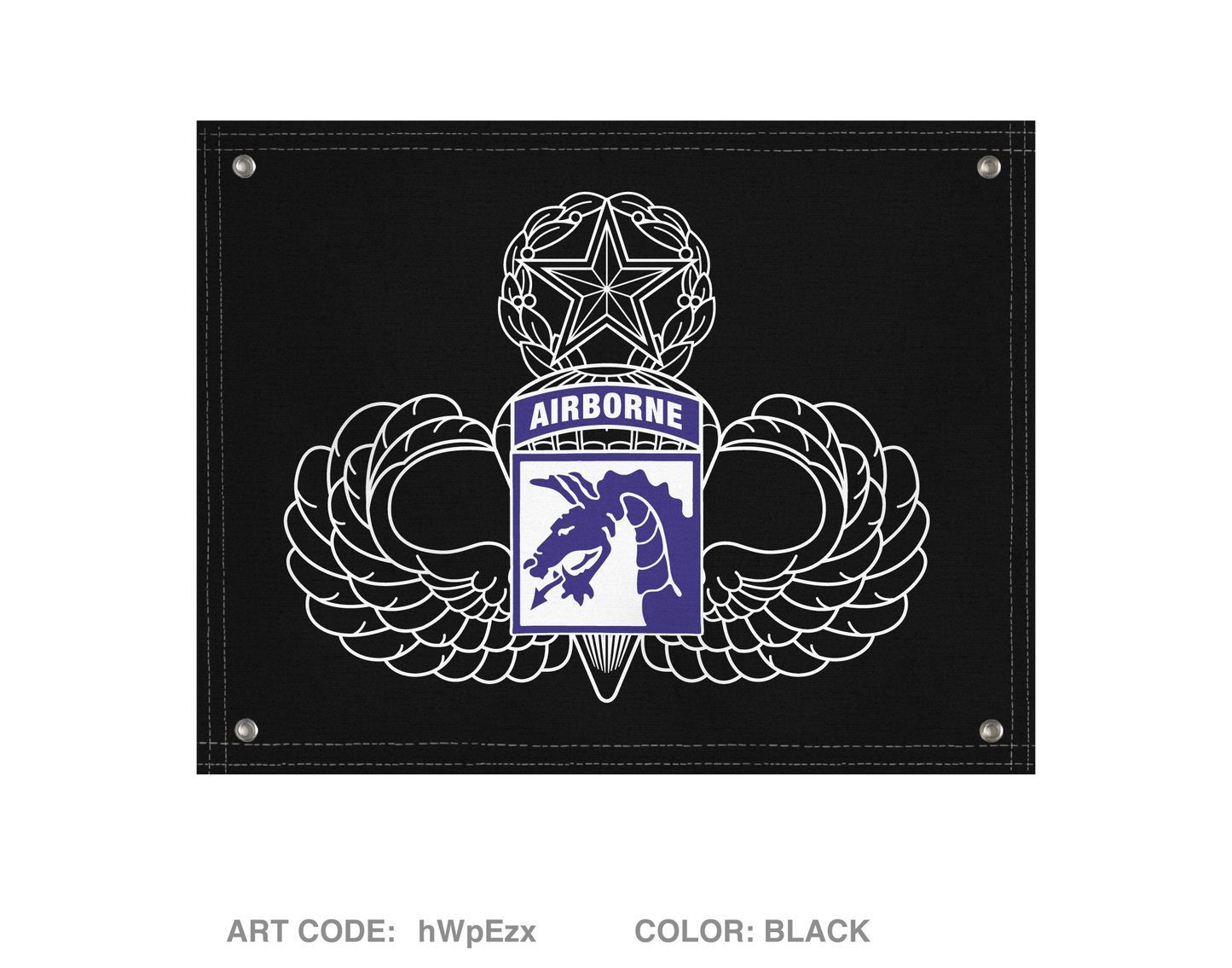 XVIII Airborne Corps OSJA Banner Flag - hWpEzx