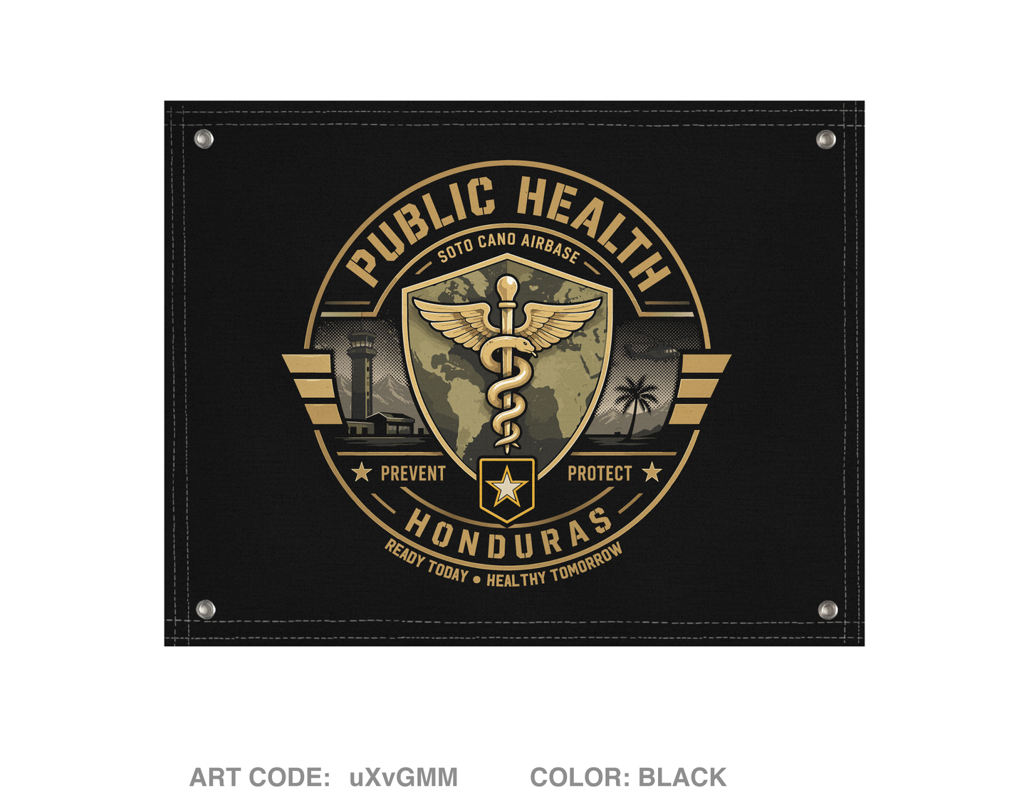 452 Public Health Banner Flag - uXvGMM