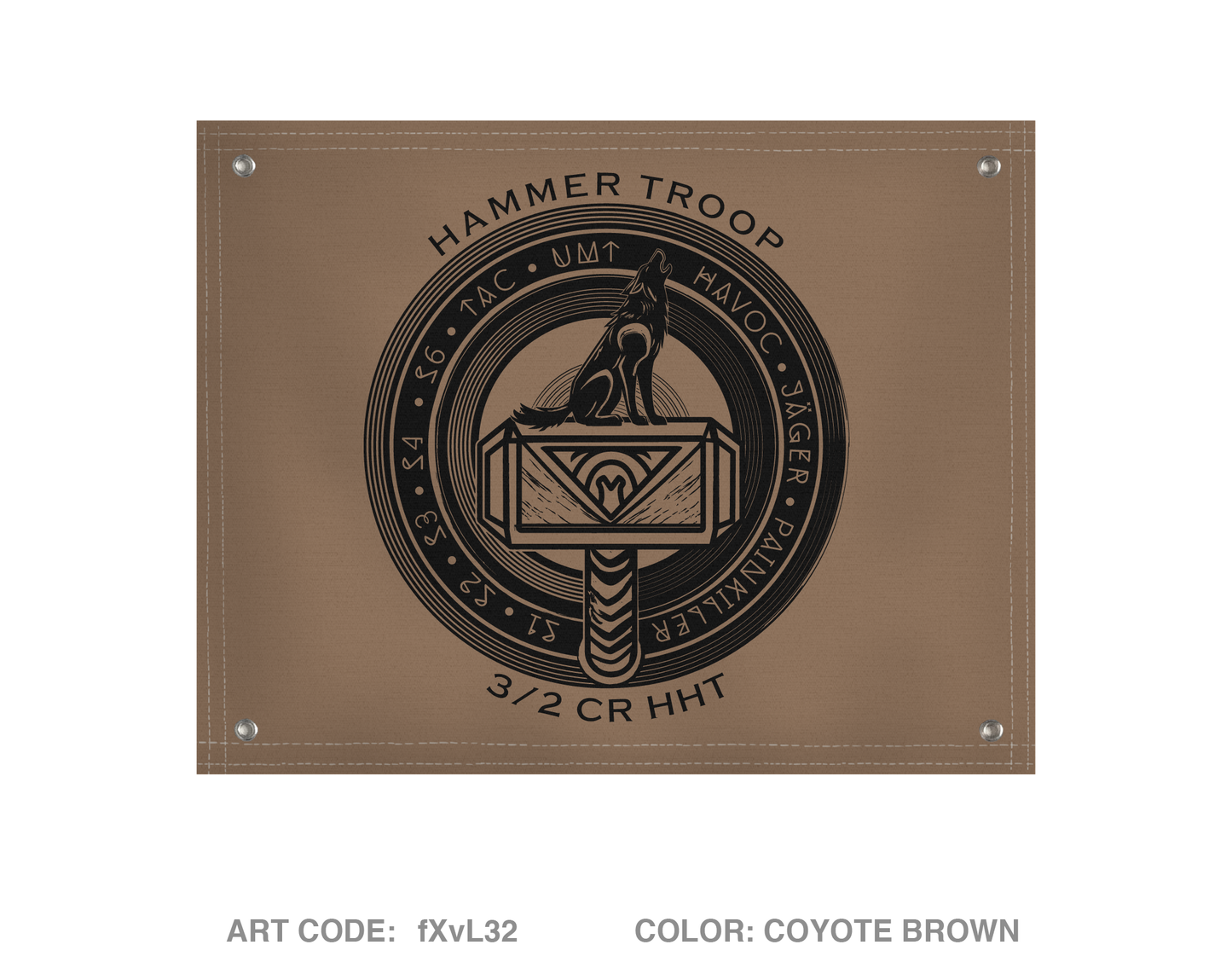 Hammer Troop, 3/2CR Banner Flag - fXvL32