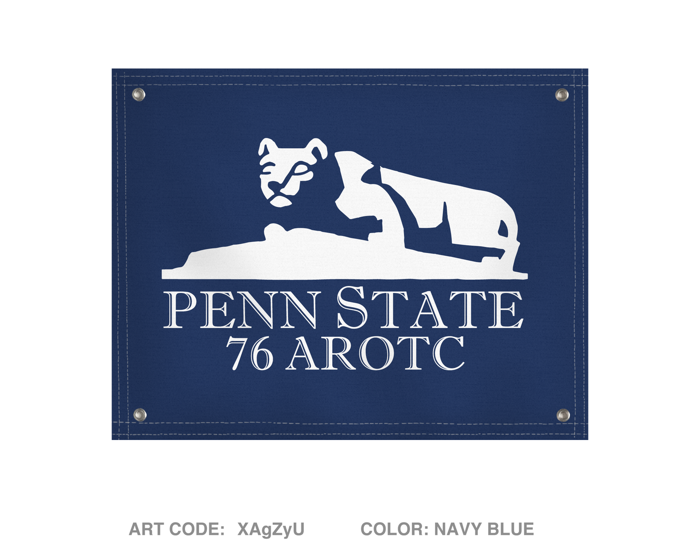 PSU76AROTC Banner Flag - XAgZyU