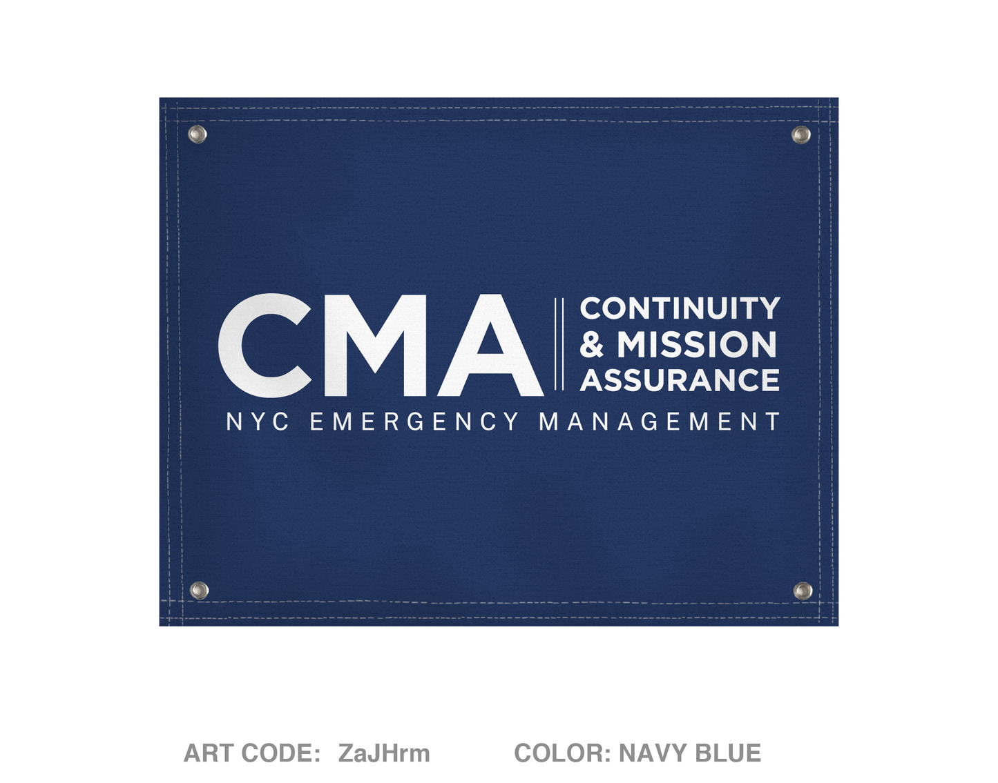 Continuity & Mission Assurance Banner Flag - ZaJHrm