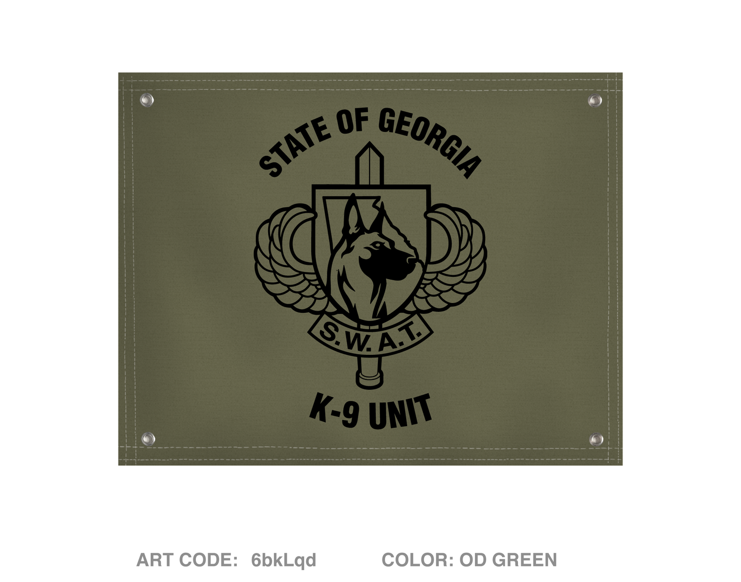 S.O.G SWAT Banner Flag - 6bkLqd