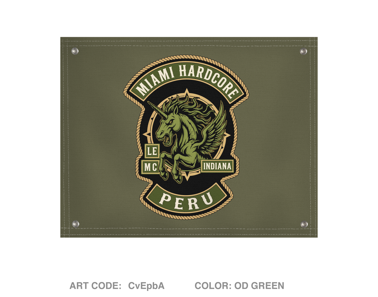 Miami Banner Flag - CvEpbA