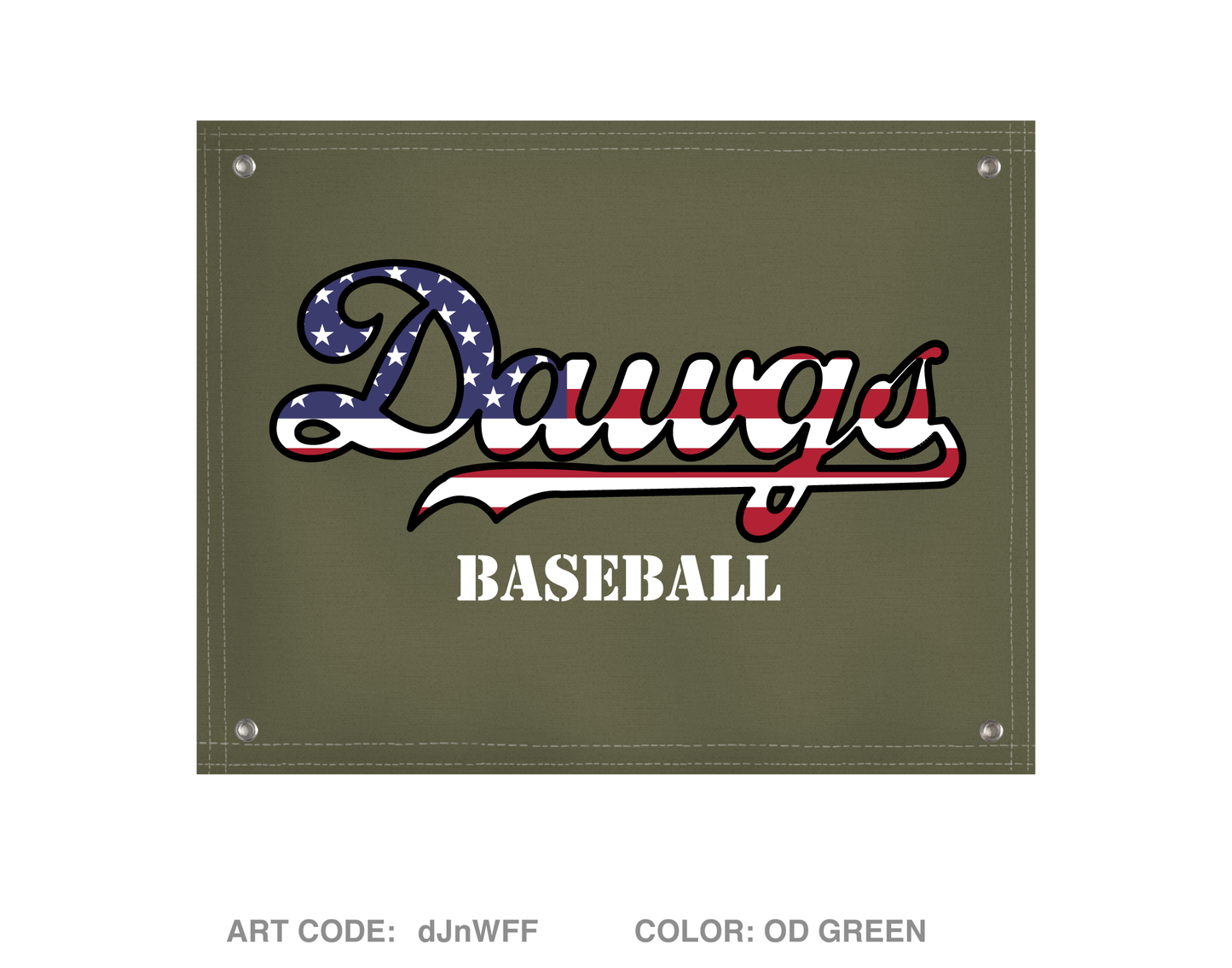 Philadelphia Dirt Dawgs Banner Flag - dJnWFF