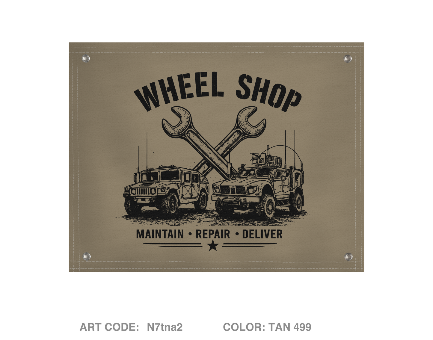Wheel Shop FMT-W Banner Flag - N7tna2
