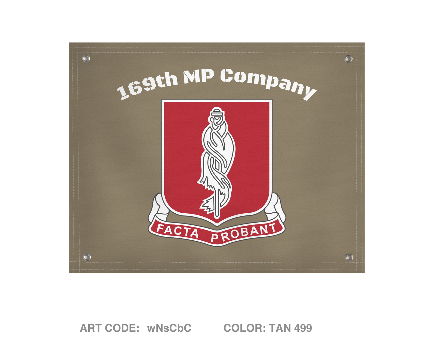 169th MP CO Store 1 Banner Flag - wNsCbC