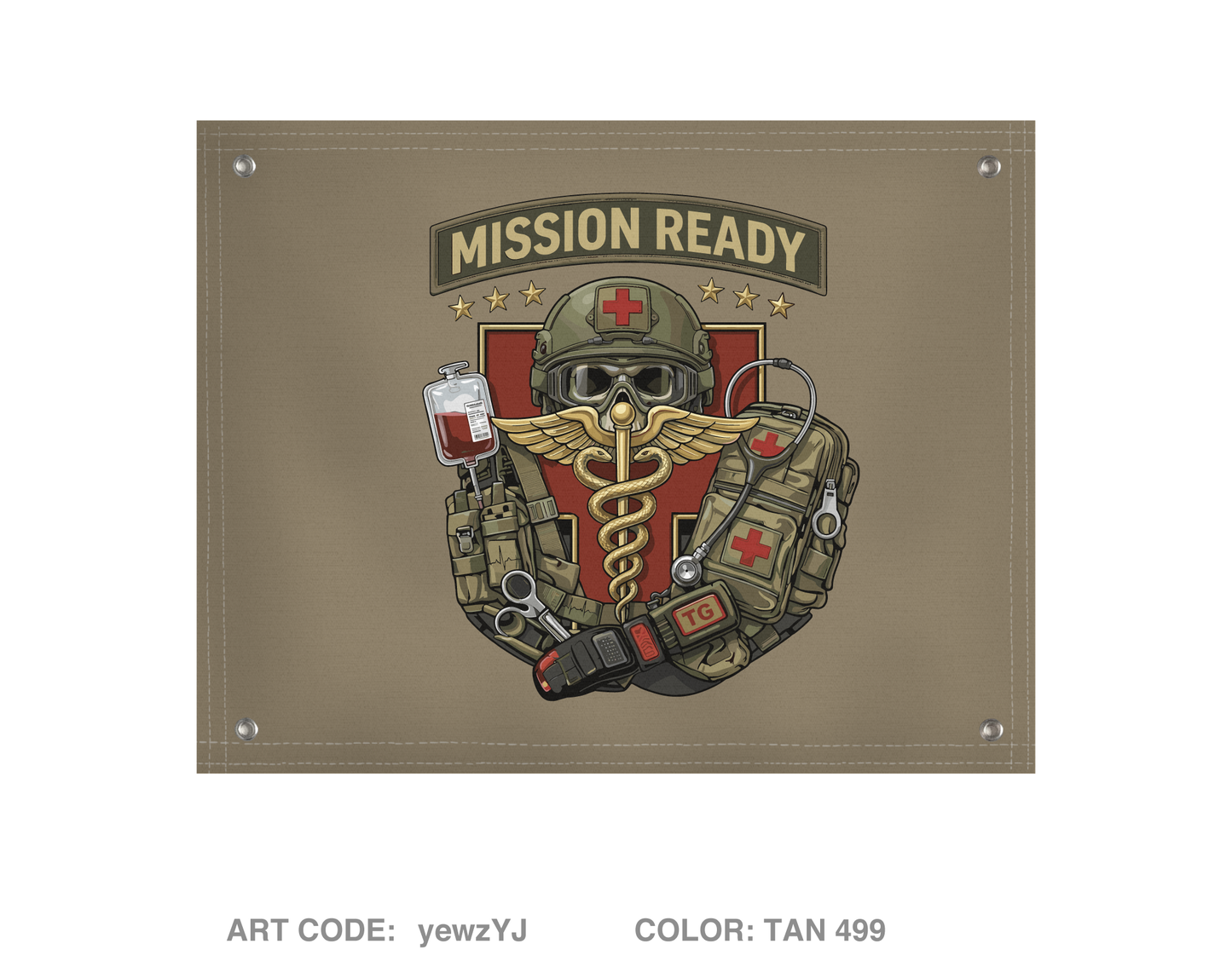 Army Reserve Medical Management Center Banner Flag - yewzYJ
