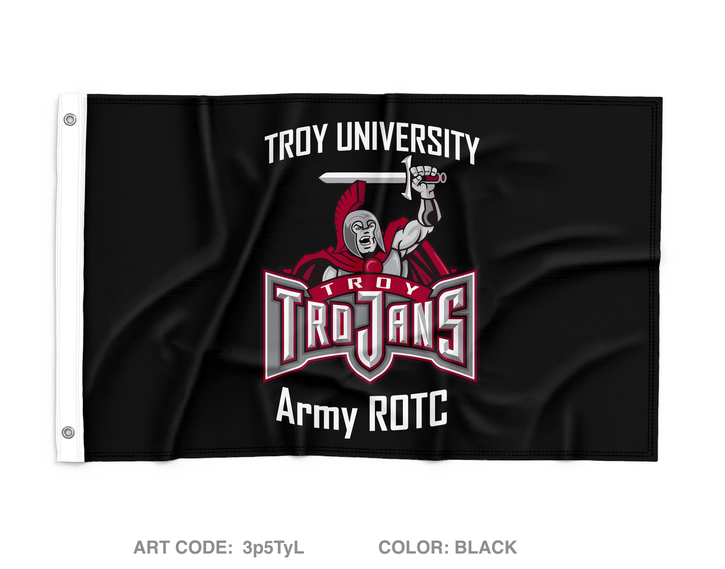 Troy ROTC Wall Flag - 3p5TyL