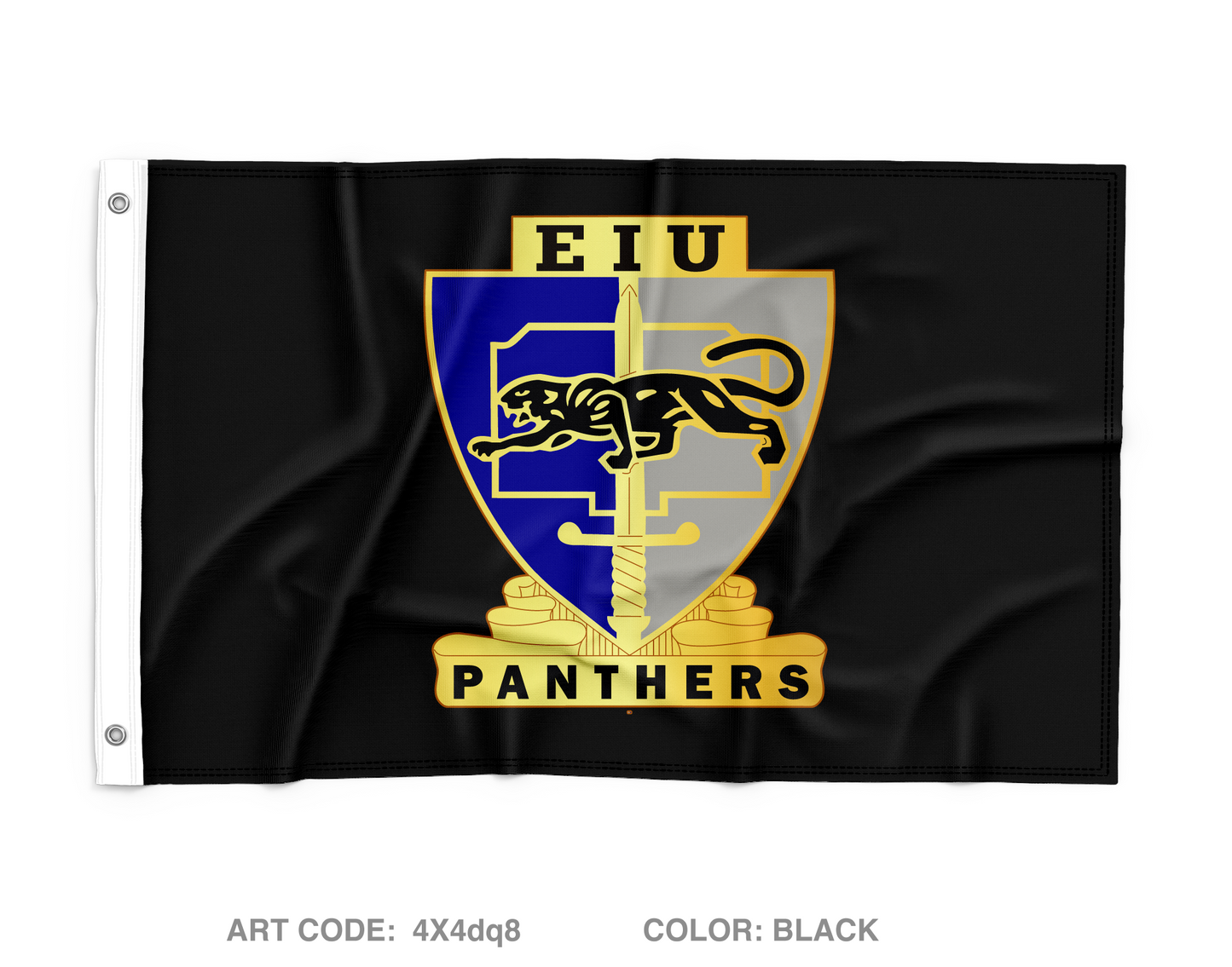 Panther Company Fundraising Collection Wall Flag - 4X4dq8
