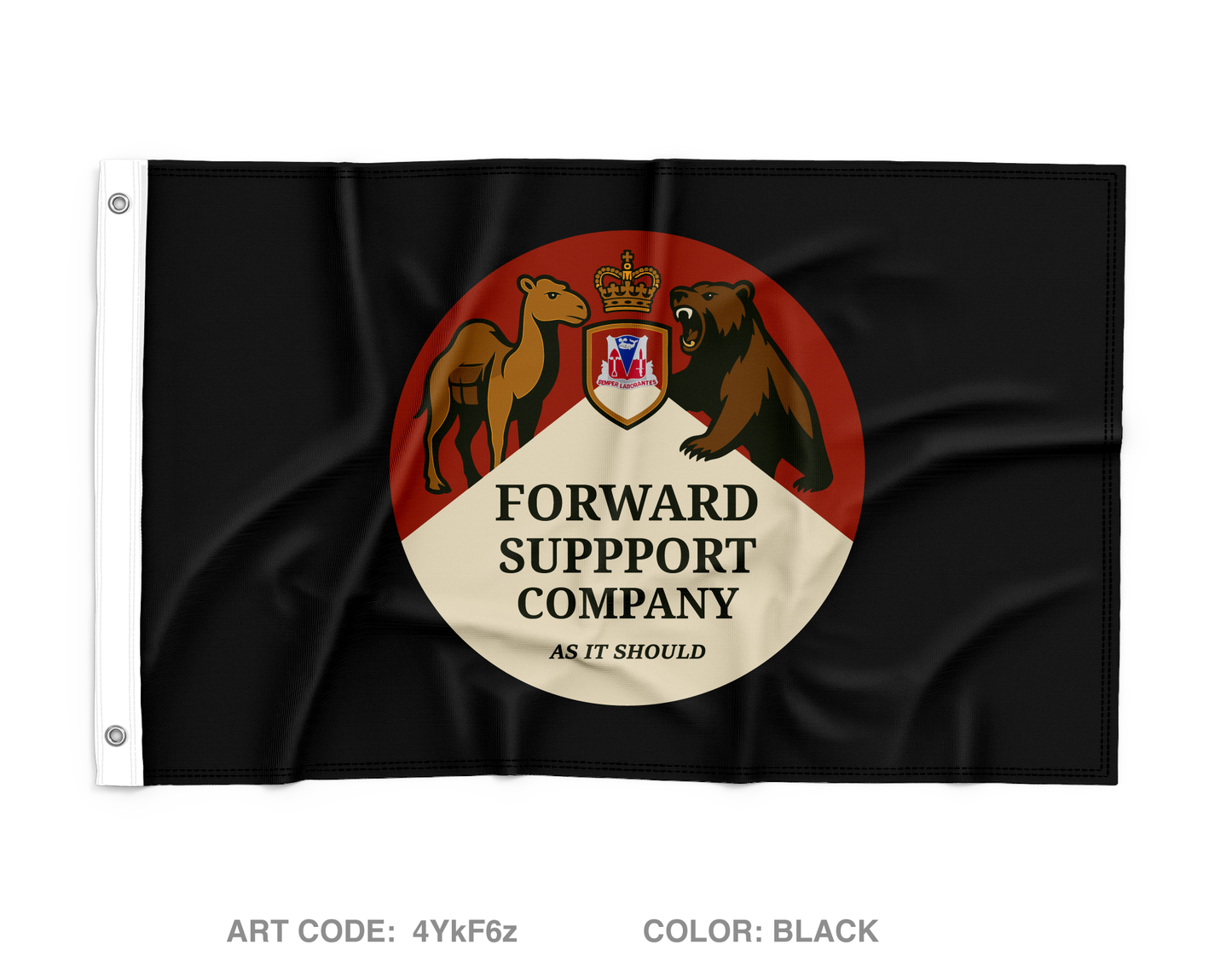 FSC 579 EN BN Fundraising Collection Wall Flag - 4YkF6z