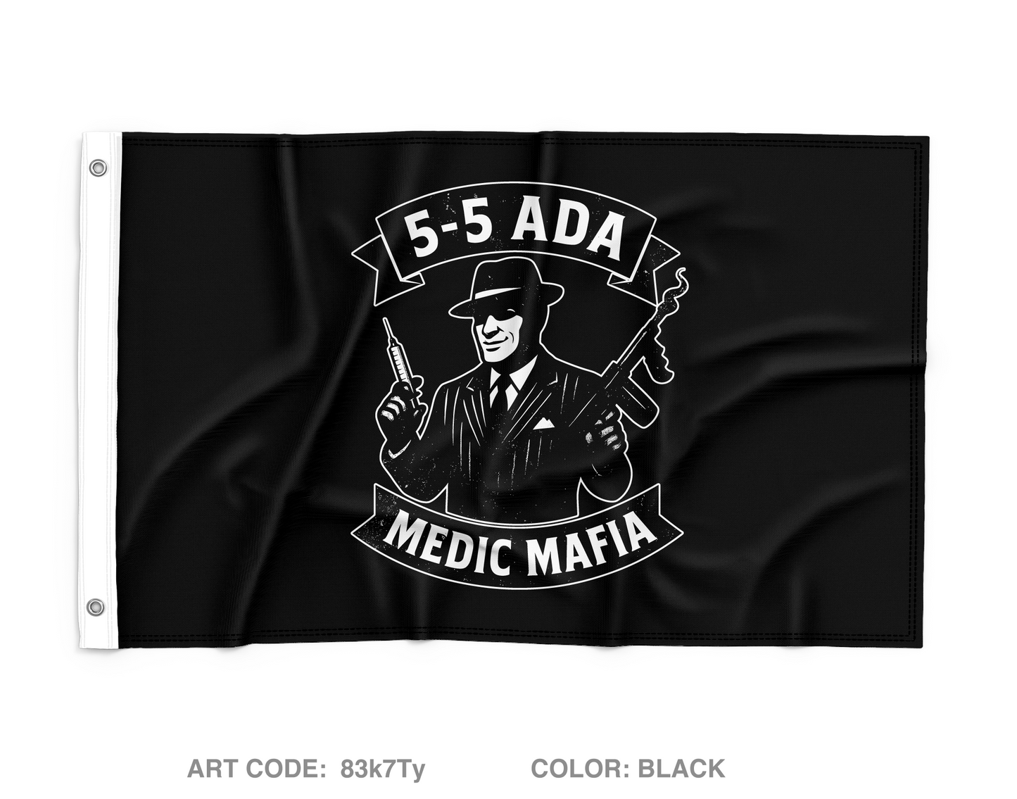 5-5 ADA MEDICS Wall Flag - 83k7Ty