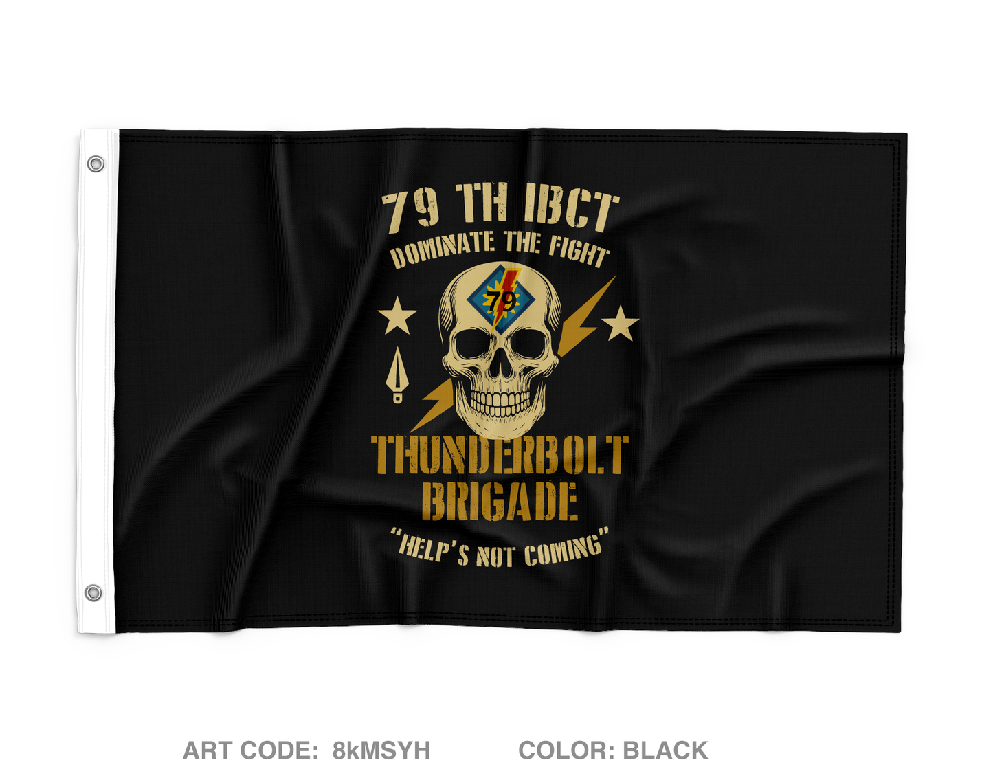 79TH IBCT Wall Flag - 8kMSYH