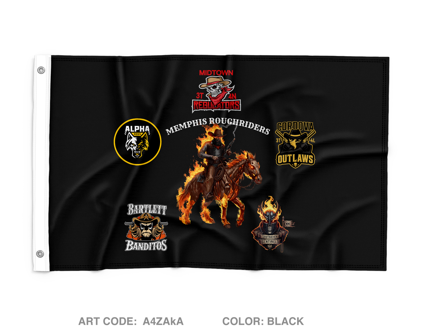 Memphis Recruiting Company Wall Flag - A4ZAkA