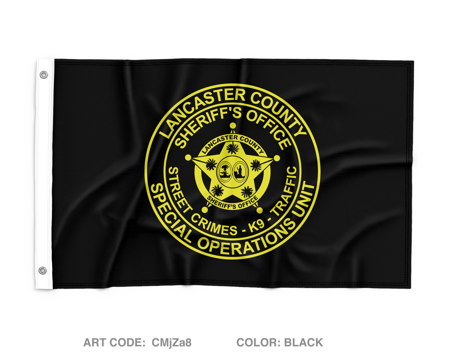 Lancaster County Sheriff’s Office Special Operations Unit Wall Flag - CMjZa8