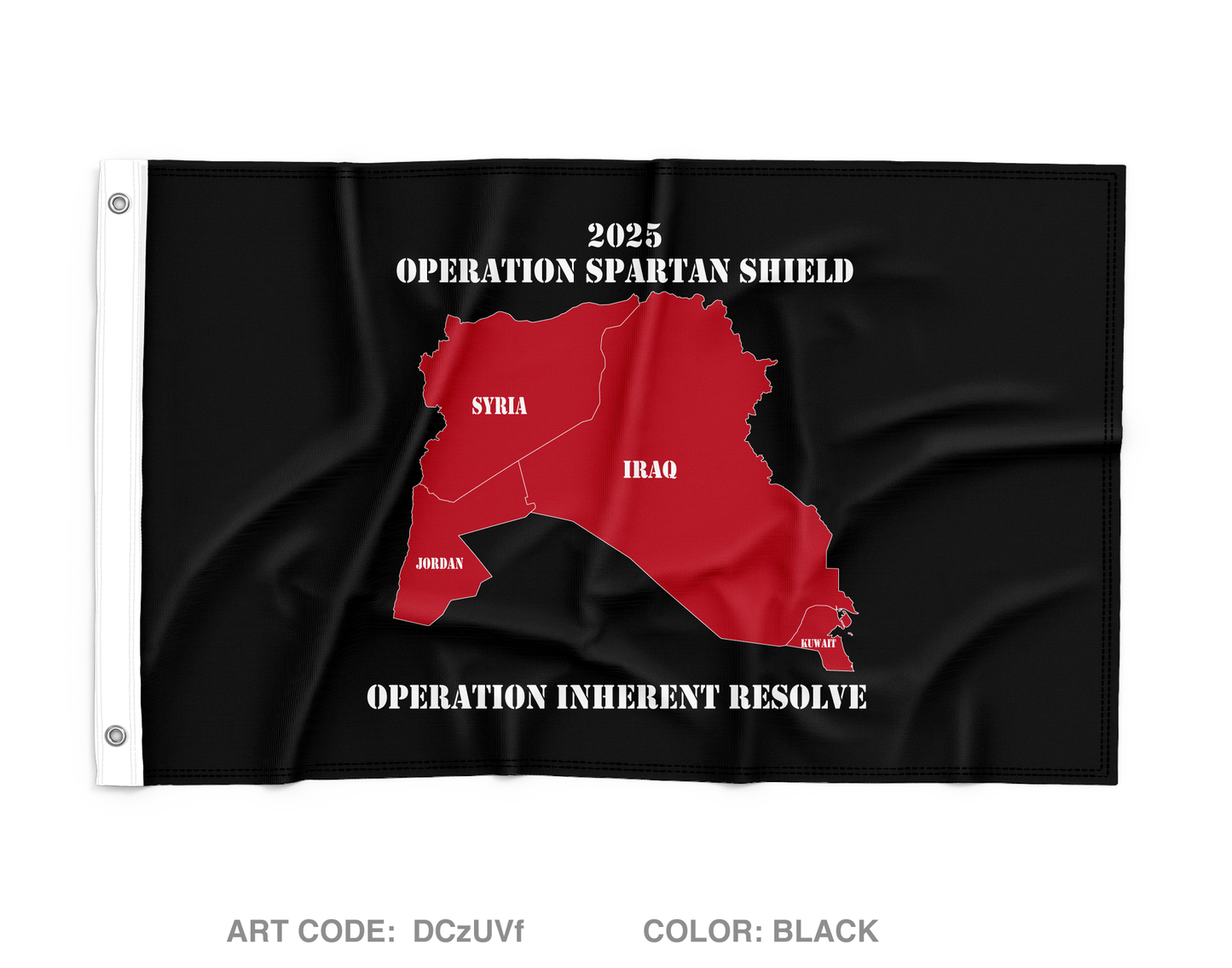 277th ECC Main Fundraising Collection Wall Flag - DCzUVf