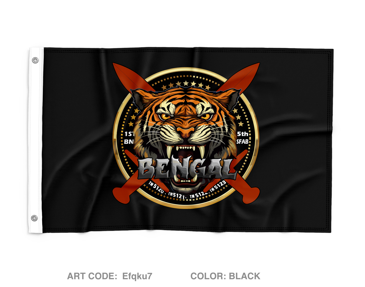 Bravo Company, 1st BN, 5th SFAB Store 1
Wall Flag - Efqku7