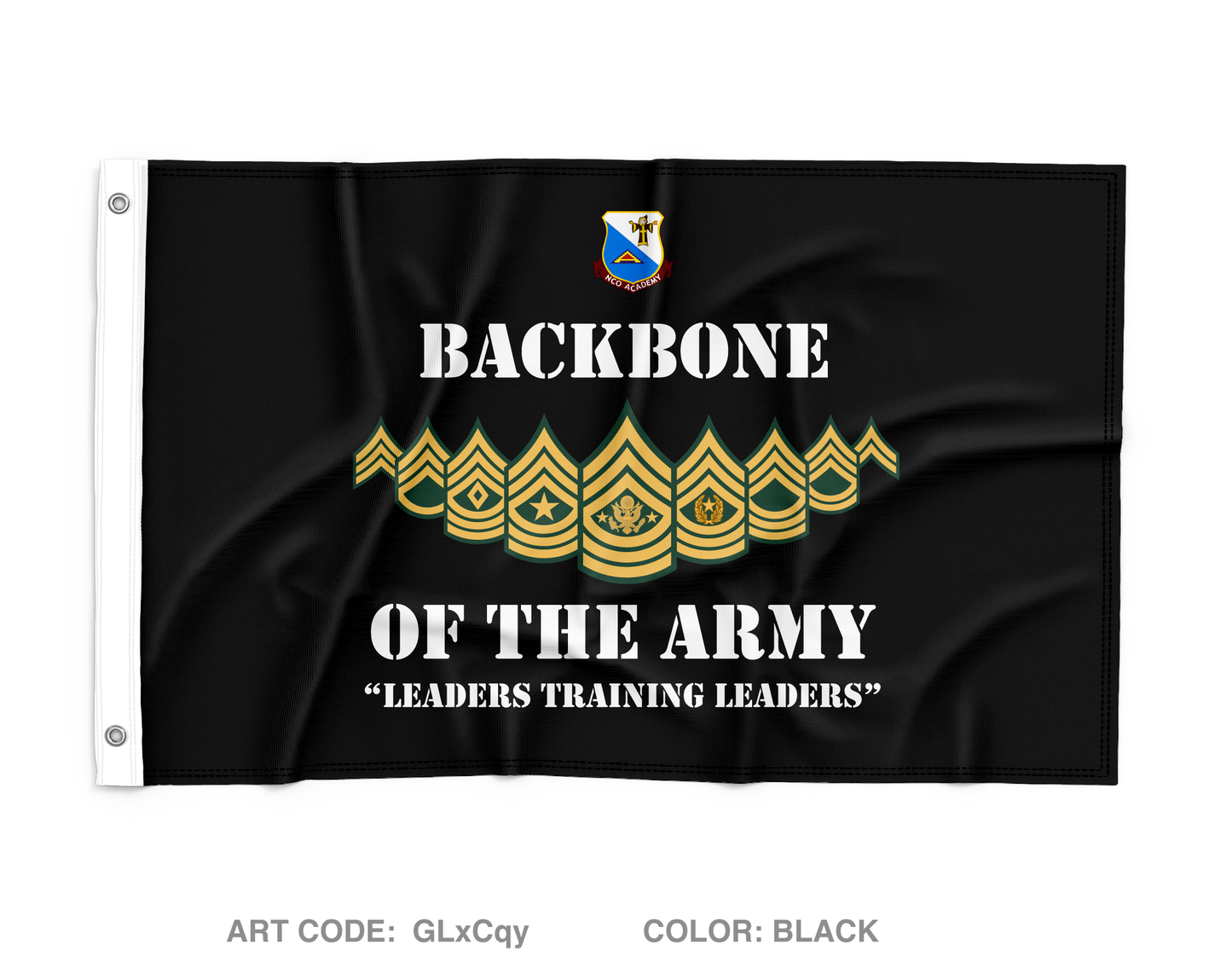 7th Amy NCO Academy Wall Flag - GLxCqy