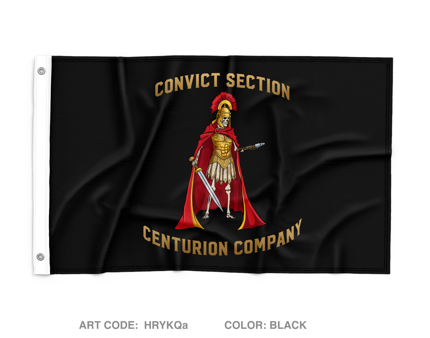 Convict Section Wall Flag - HRYKQa