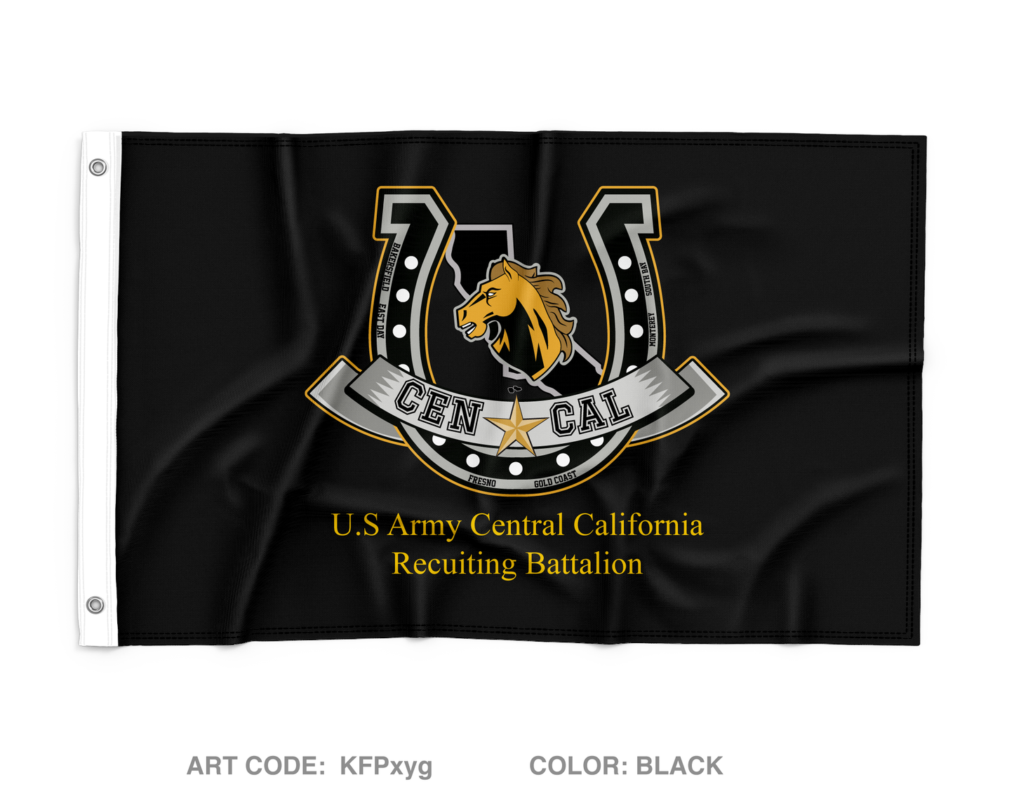 CENCAL Army Recruiting BN Wall Flag - KFPxyg
