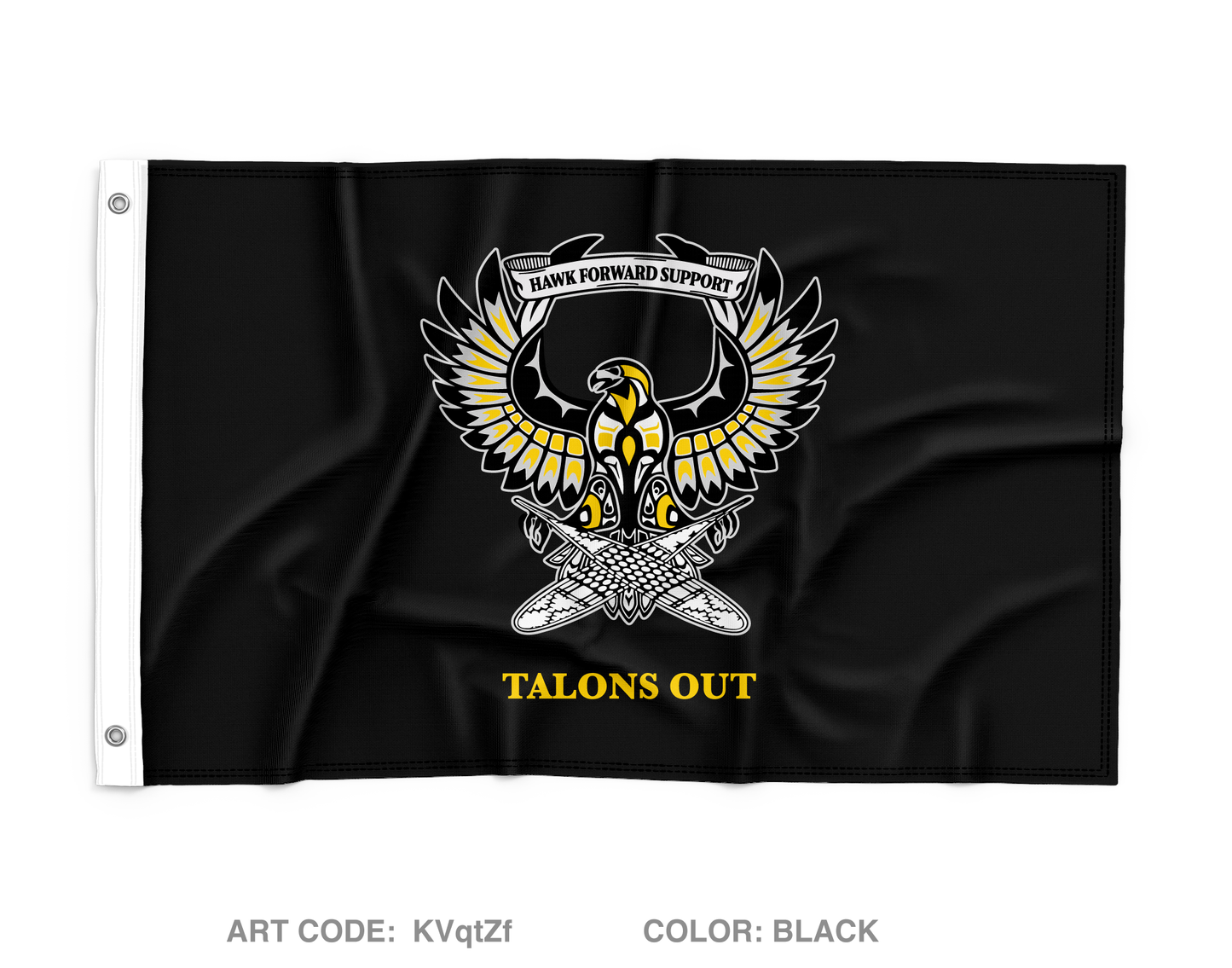 Hawk 3-509th ABN IN Wall Flag - KVqtZf