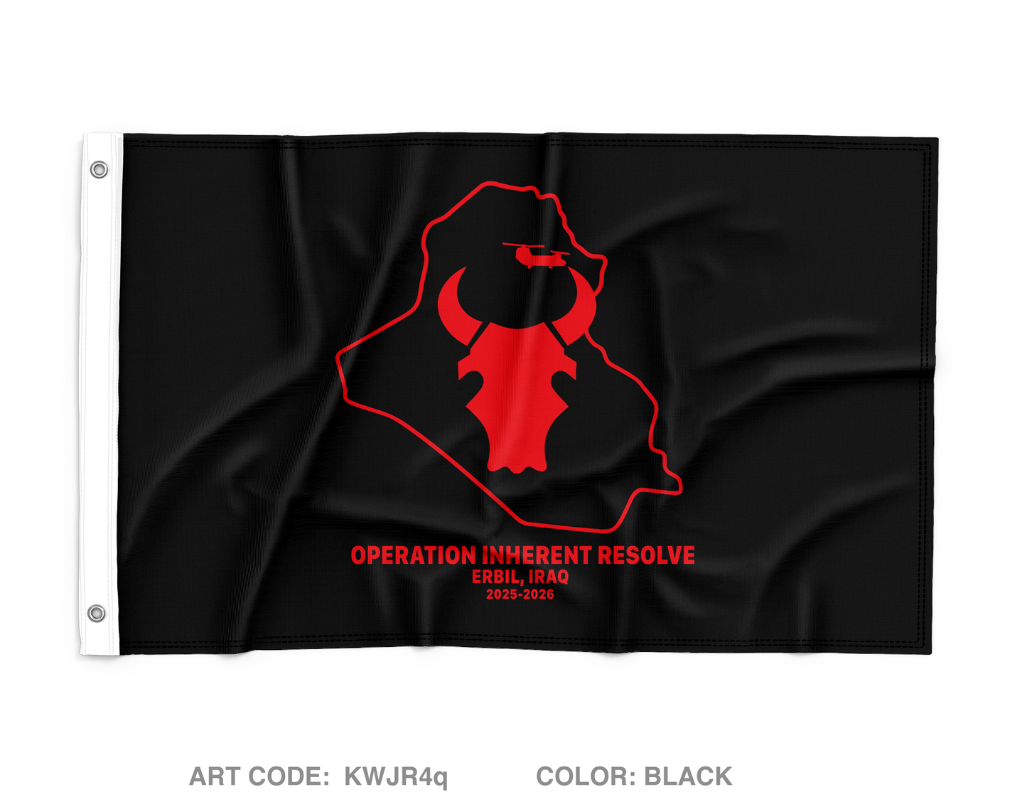 1-168 IN BN Wall Flag - KWJR4q