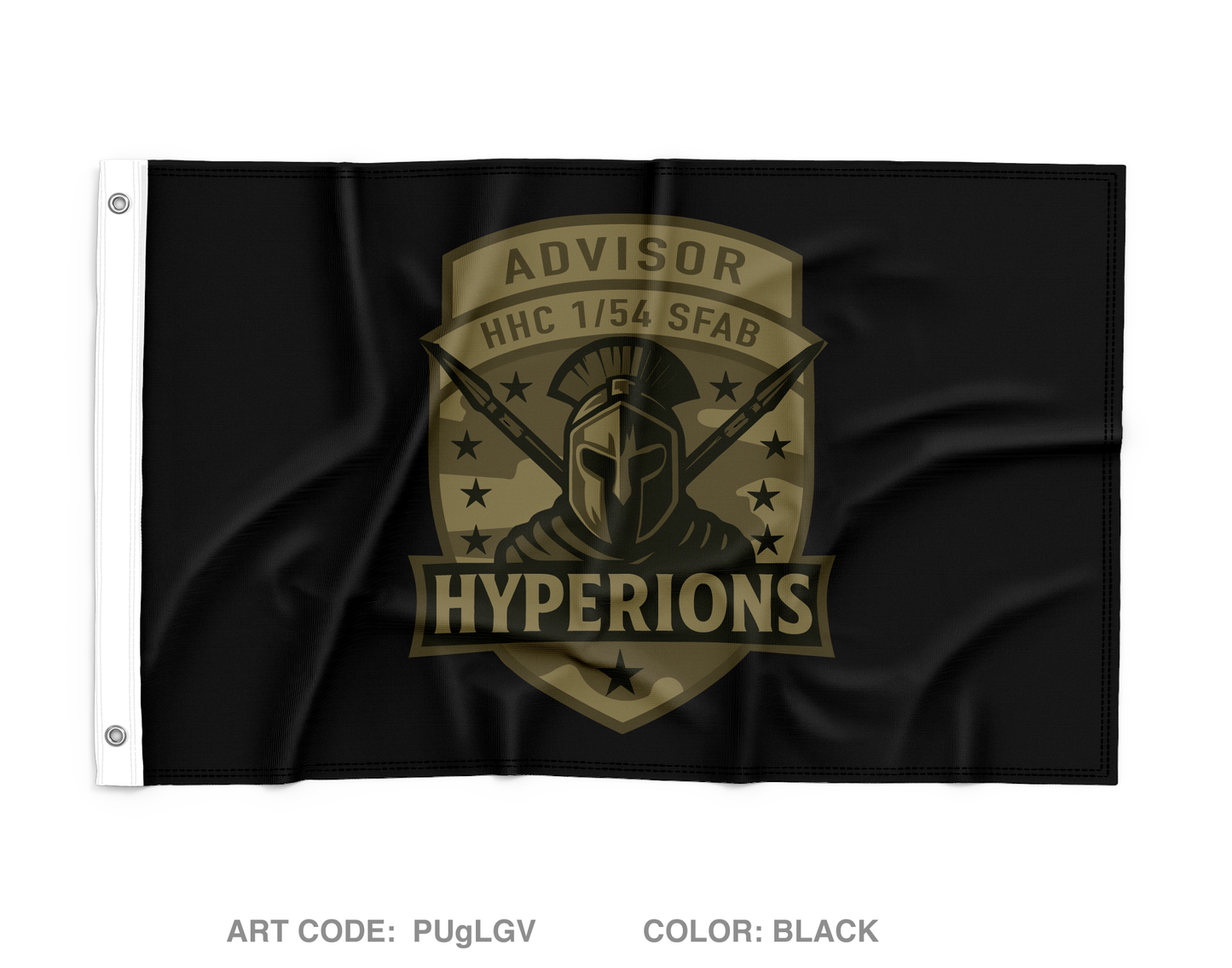 HHC 1/54 SFAB Hyperions Wall Flag - PUgLGV