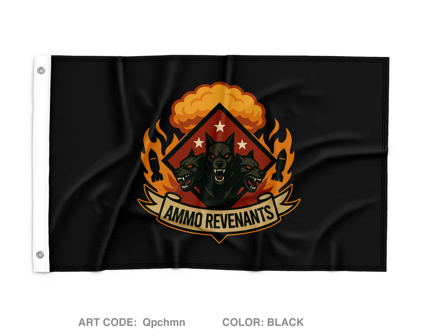 163D Wall Flag - Qpchmn