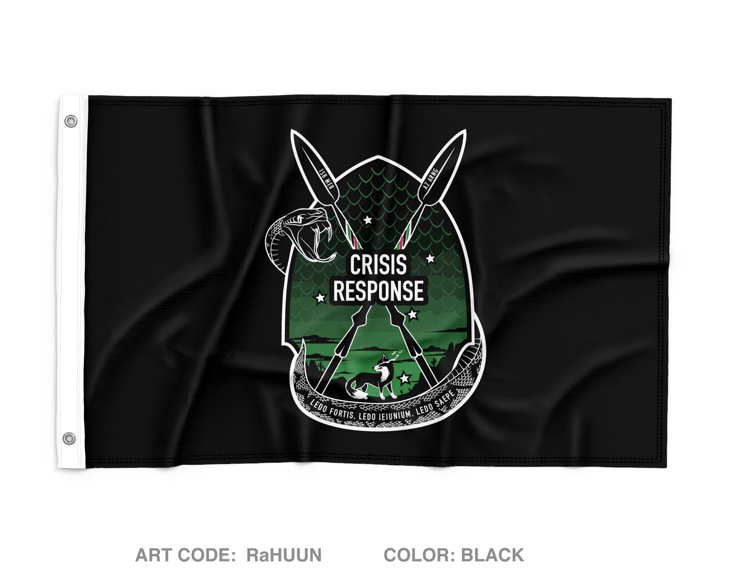 CJ-35 Crisis Response, CJTF-HOA Wall Flag - RaHUUN