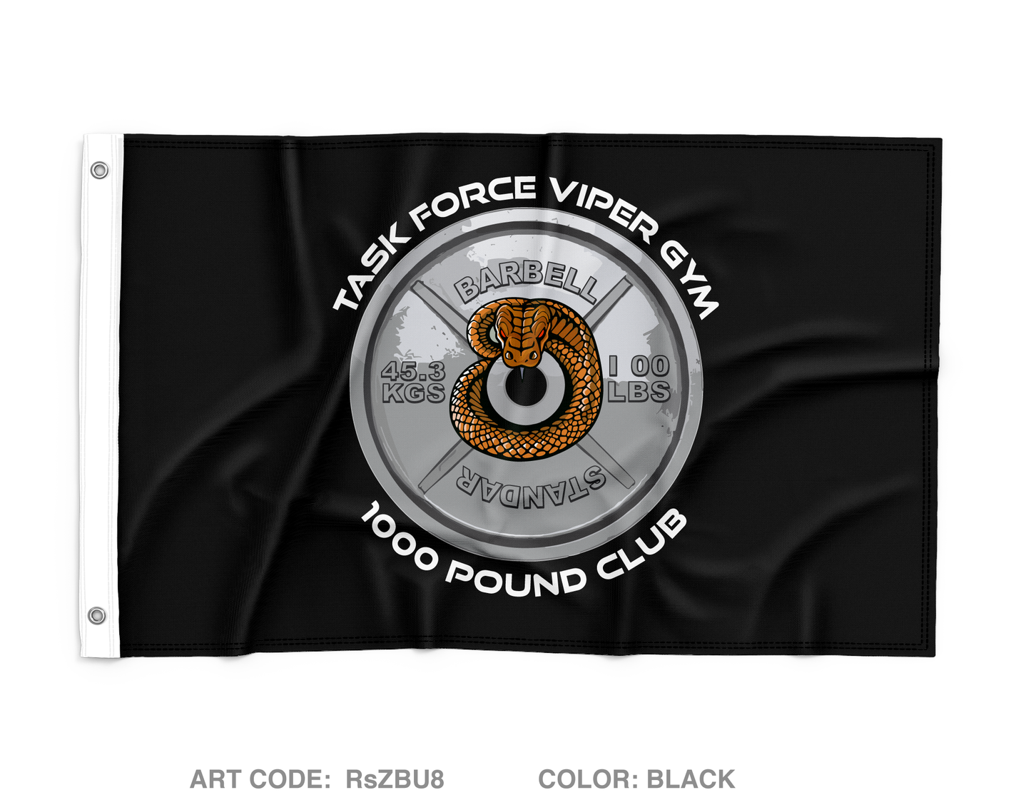 Viper Gym Wall Flag - RsZBU8