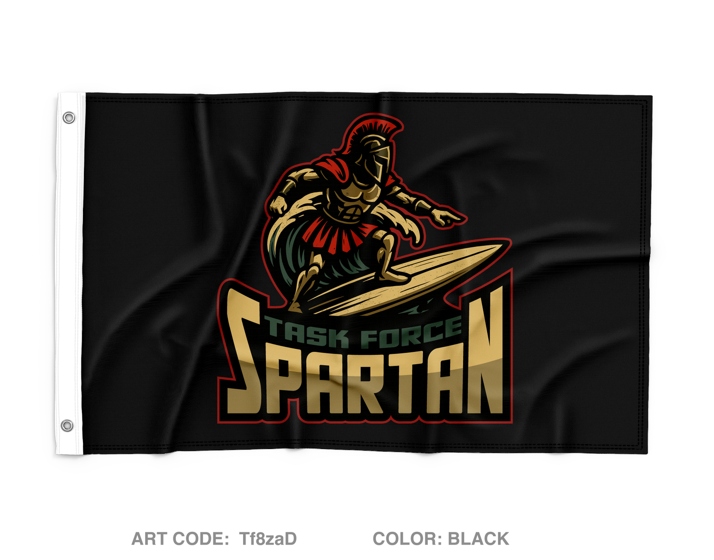 TF Spartan Main Store Wall Flag - Tf8zaD