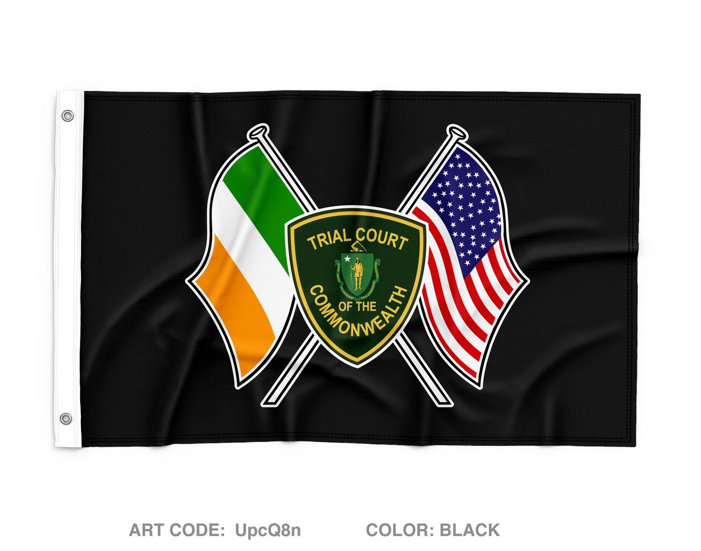 Trial court Wall Flag - UpcQ8n