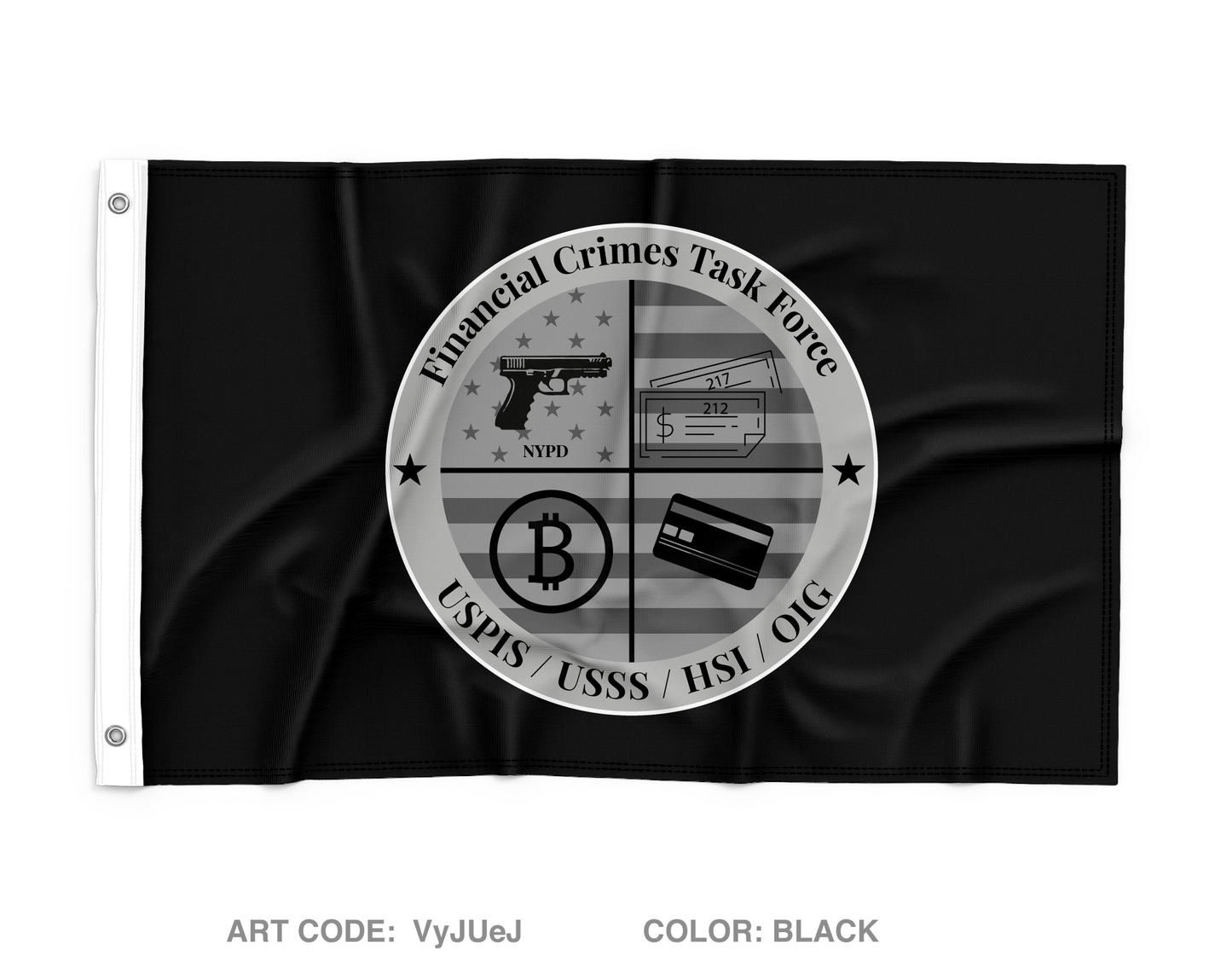 Financial Crimes Task Force Wall Flag - VyJUeJ