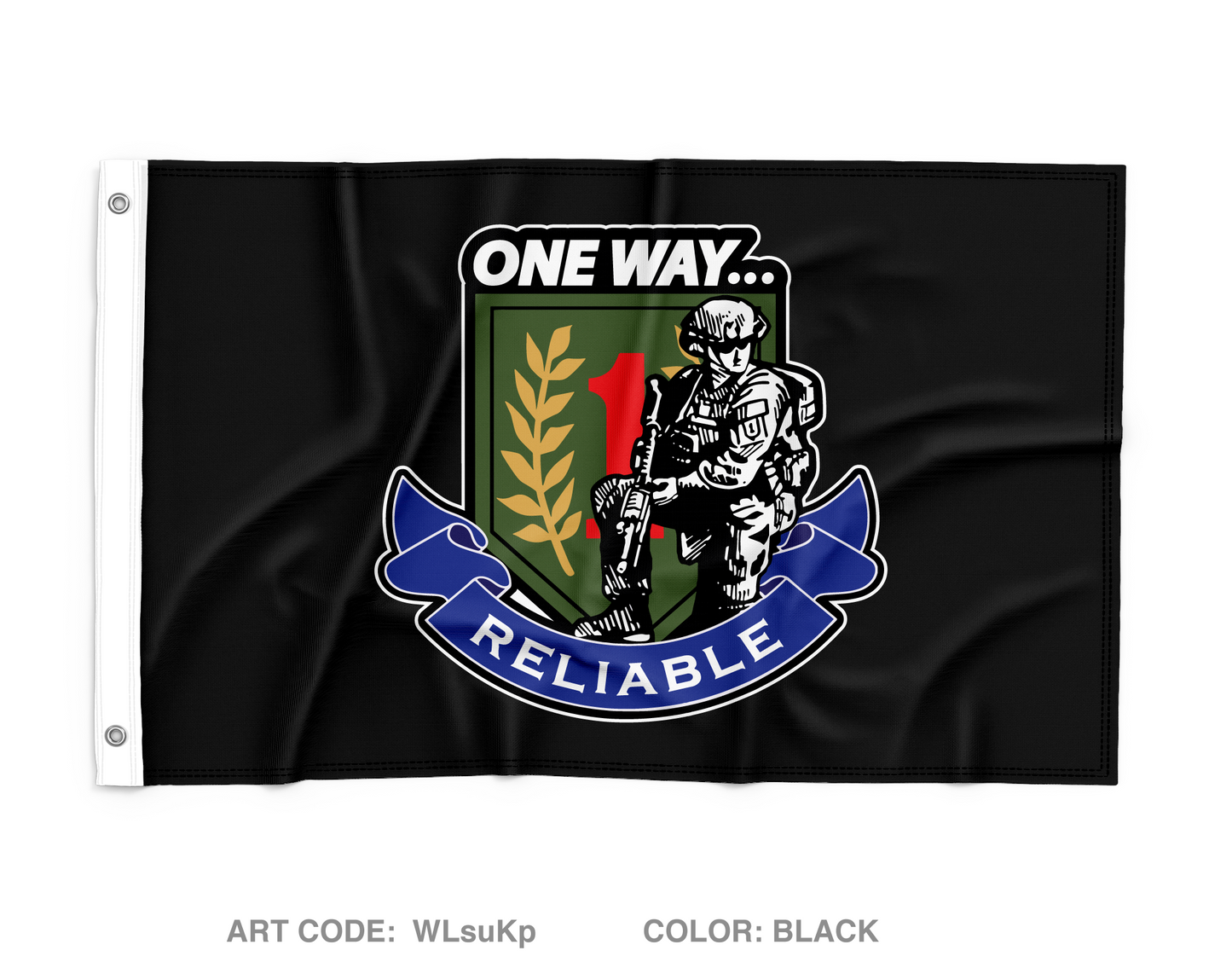511th Quartermaster Company Wall Flag - WLsuKp