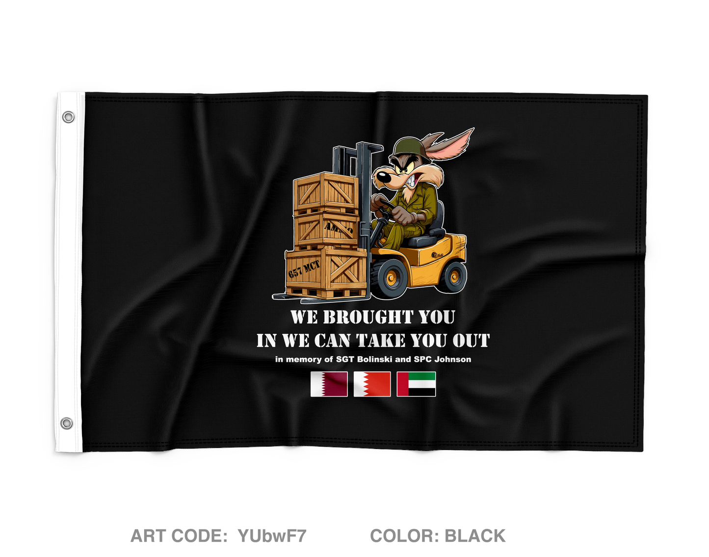 657 Mct Wall Flag - YUbwF7