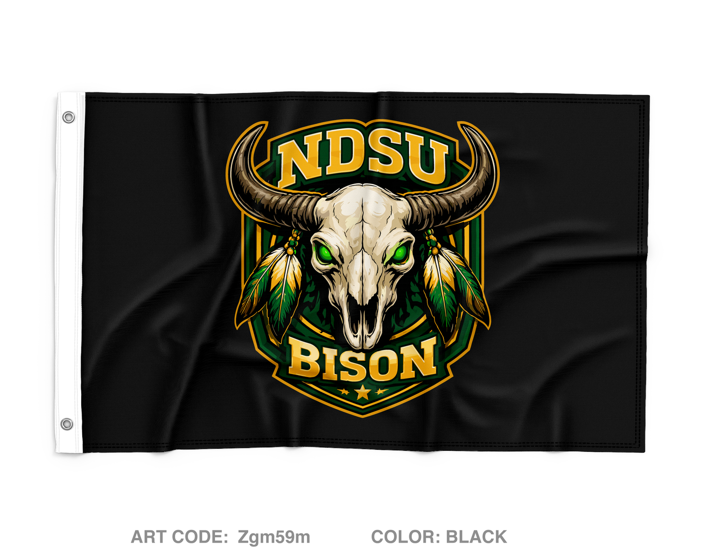 Bison Wall Flag - Zgm59m