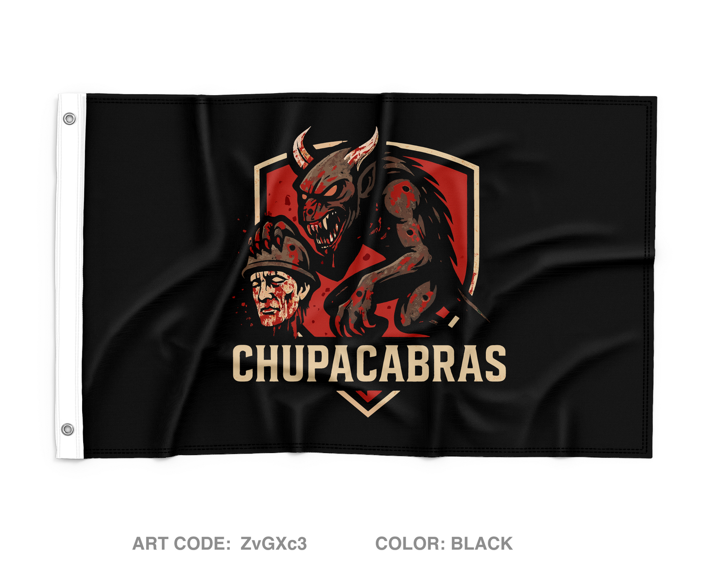 2nd PLT, C-TRP, 6-1 CAV Fundraising Collection Wall Flag - ZvGXc3