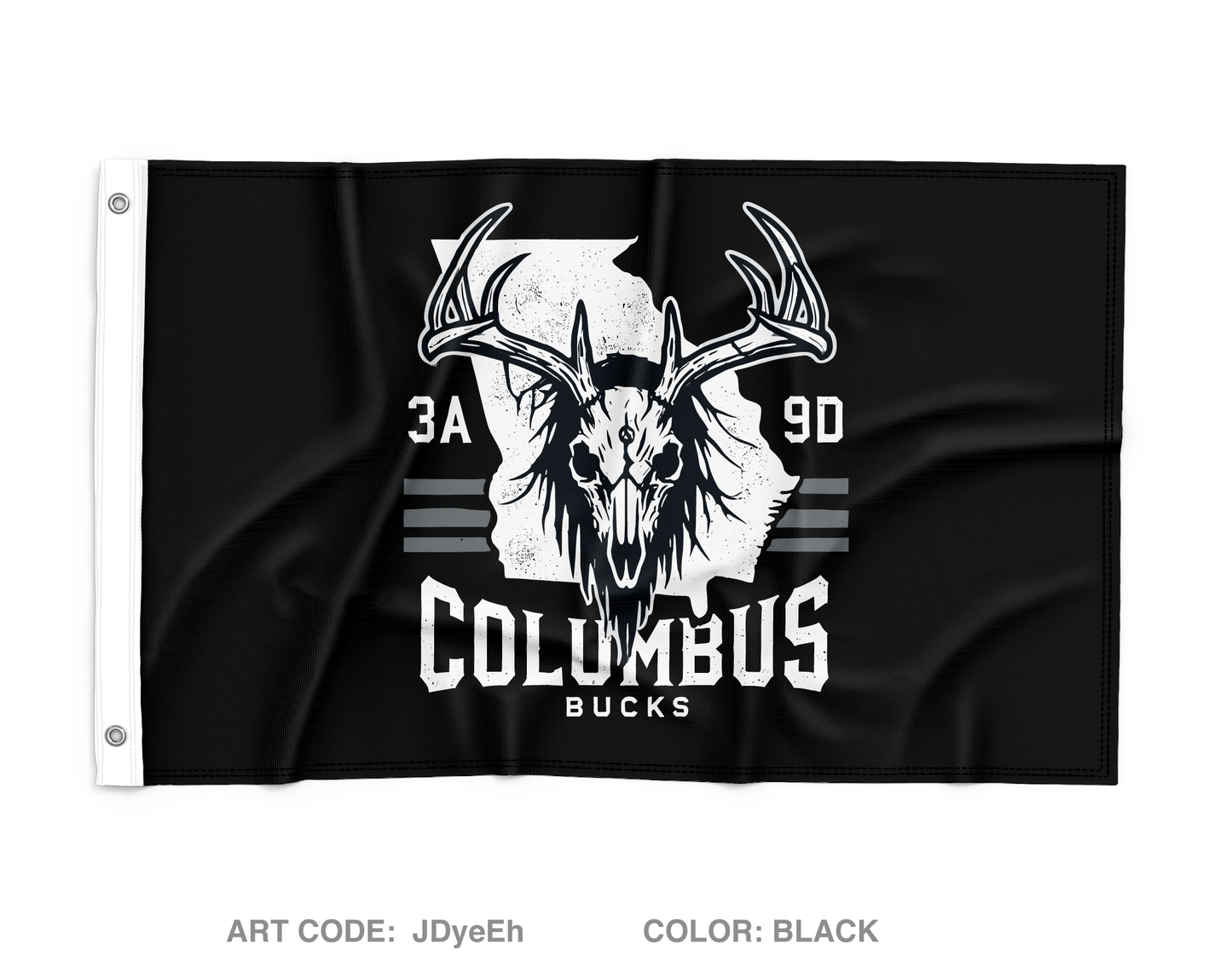 3A9D Wall Flag - JDyeEh