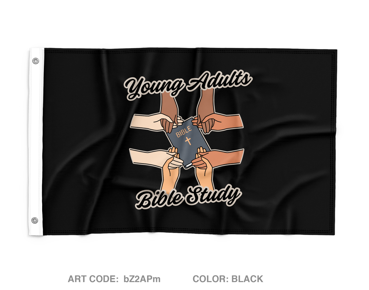 Destination Church Wall Flag - bZ2APm